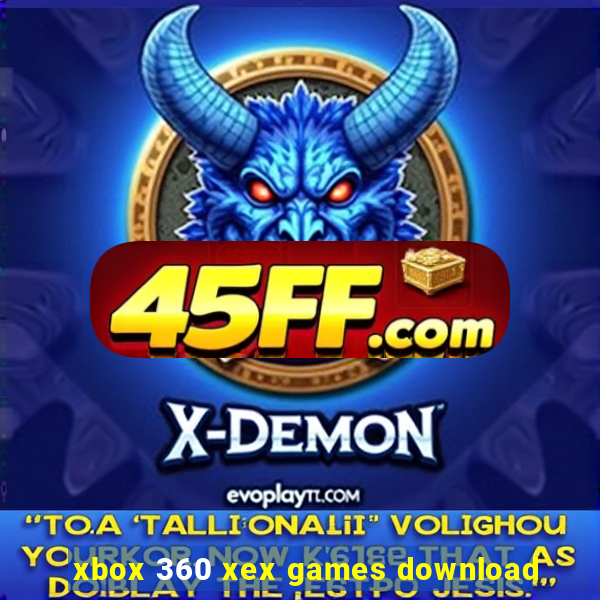 xbox 360 xex games download